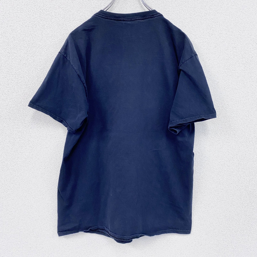 JERZEES　ジャージーズ　F1　半袖プリントTシャツ　黒　ブラック　古着