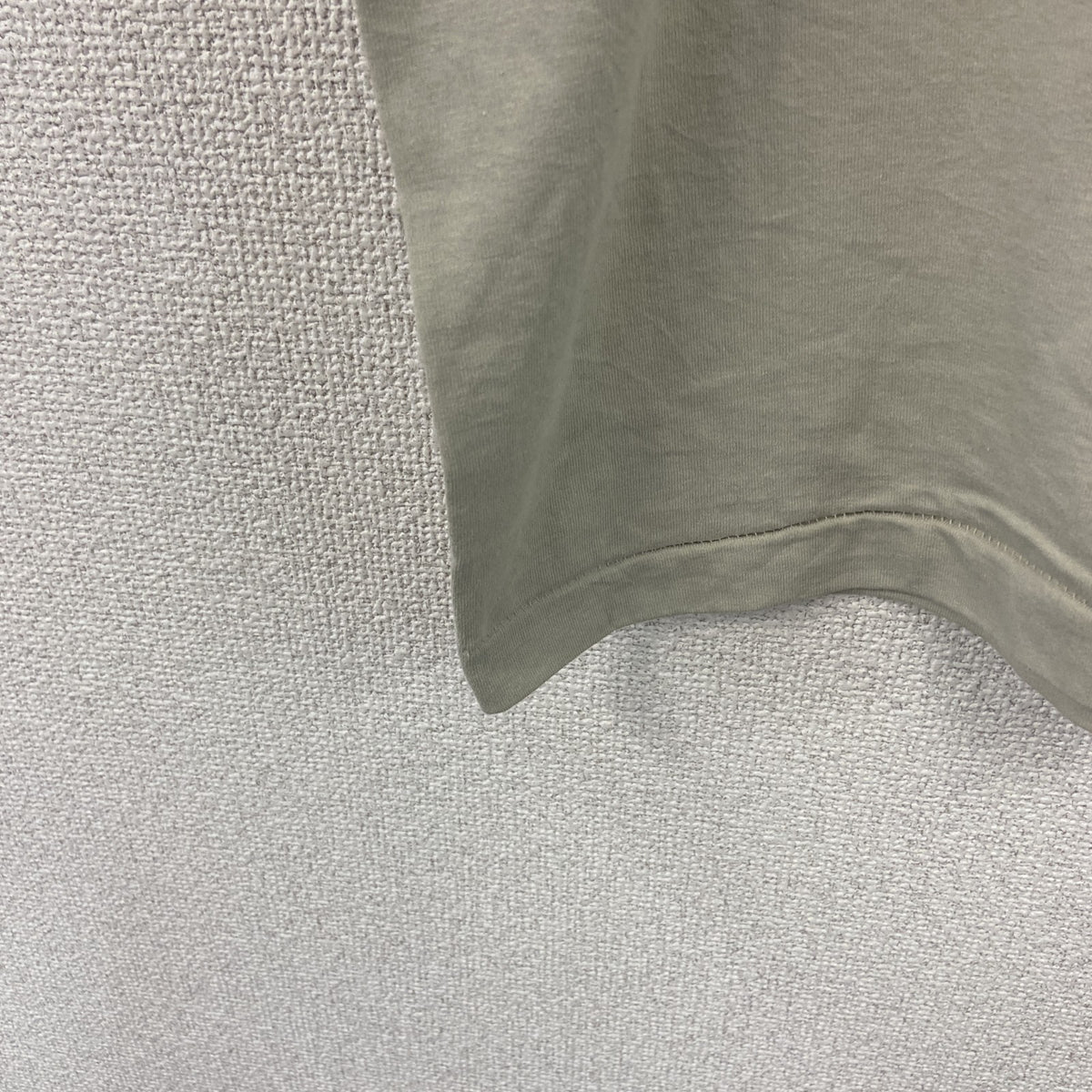 FRUIT OF THE LOOM　フルーツオブザルーム　半袖プリントTシャツ　シングルステッチ　ヴィンテージ　ベージュ　Lサイズ　古着