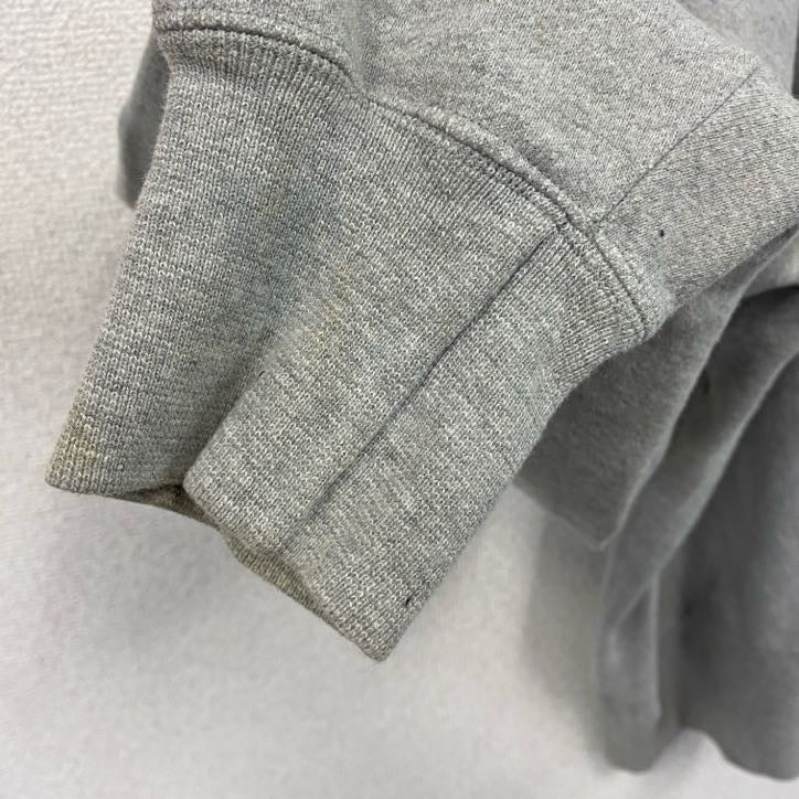 Champion　チャンピオン　リバースウィーブ　スウェット/トレーナー　ビッグシルエット　現行　刺繍ロゴ　灰色　グレー　2XLサイズ　古着