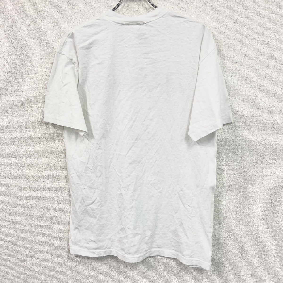 adidas　アディダス　半袖プリントTシャツ　白　ホワイト　Mサイズ　古着