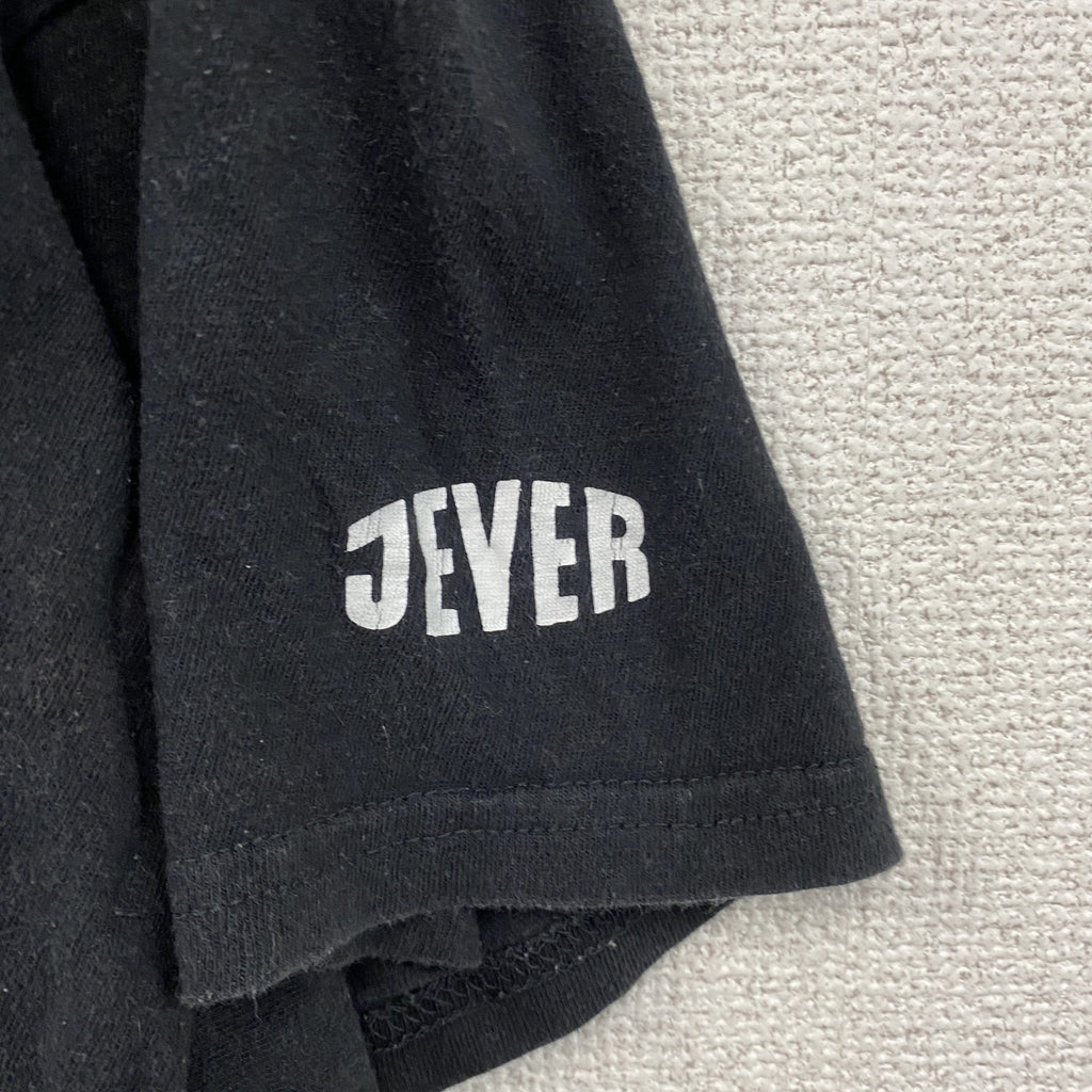 JEVER　Thunderbike　半袖プリントTシャツ　ハーレーダビッドソン　バイク　黒　ブラック　XLサイズ　古着