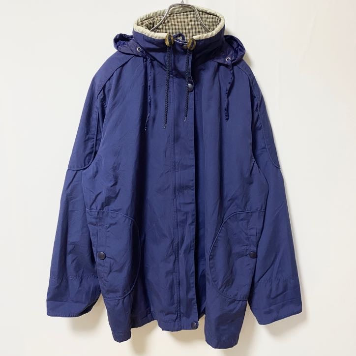～90s　STJOHN'SBAY　マウンテンパーカー　オーバーサイズ　ヴィンテージ　ネイビー　紺　XLサイズ　古着