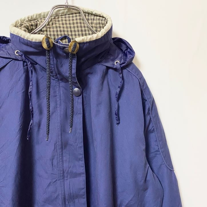 ～90s　STJOHN'SBAY　マウンテンパーカー　オーバーサイズ　ヴィンテージ　ネイビー　紺　XLサイズ　古着