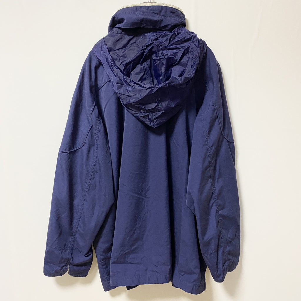 ～90s　STJOHN'SBAY　マウンテンパーカー　オーバーサイズ　ヴィンテージ　ネイビー　紺　XLサイズ　古着