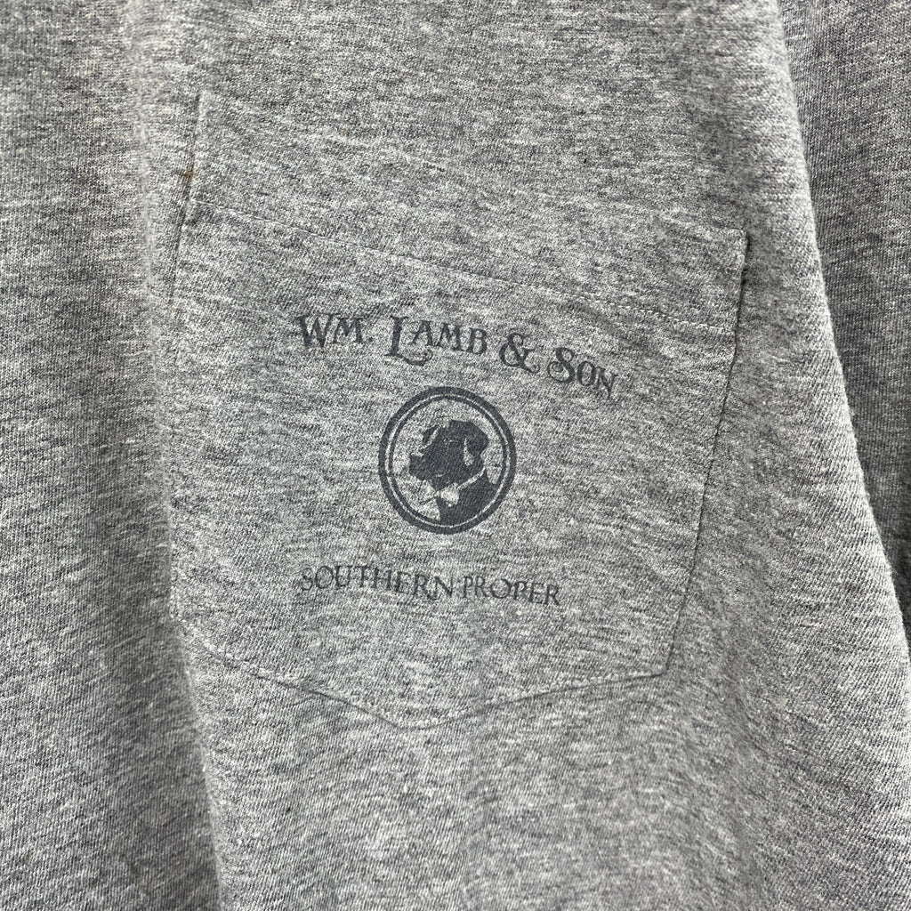SOUTHERN PROPER　長袖Tシャツ/ロンT　灰色　グレー　Sサイズ　古着