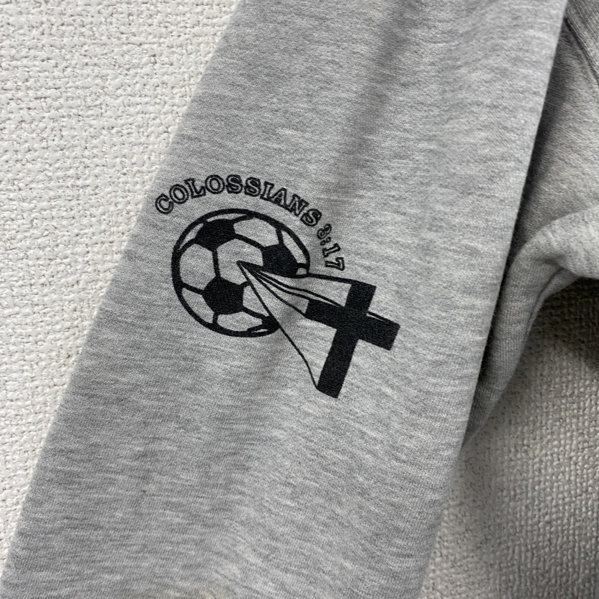 00s　adidas　アディダス　スウェットパーカー/フーディー　パフォーマンスロゴ　ヴィンテージ　灰色　グレー　Sサイズ　古着