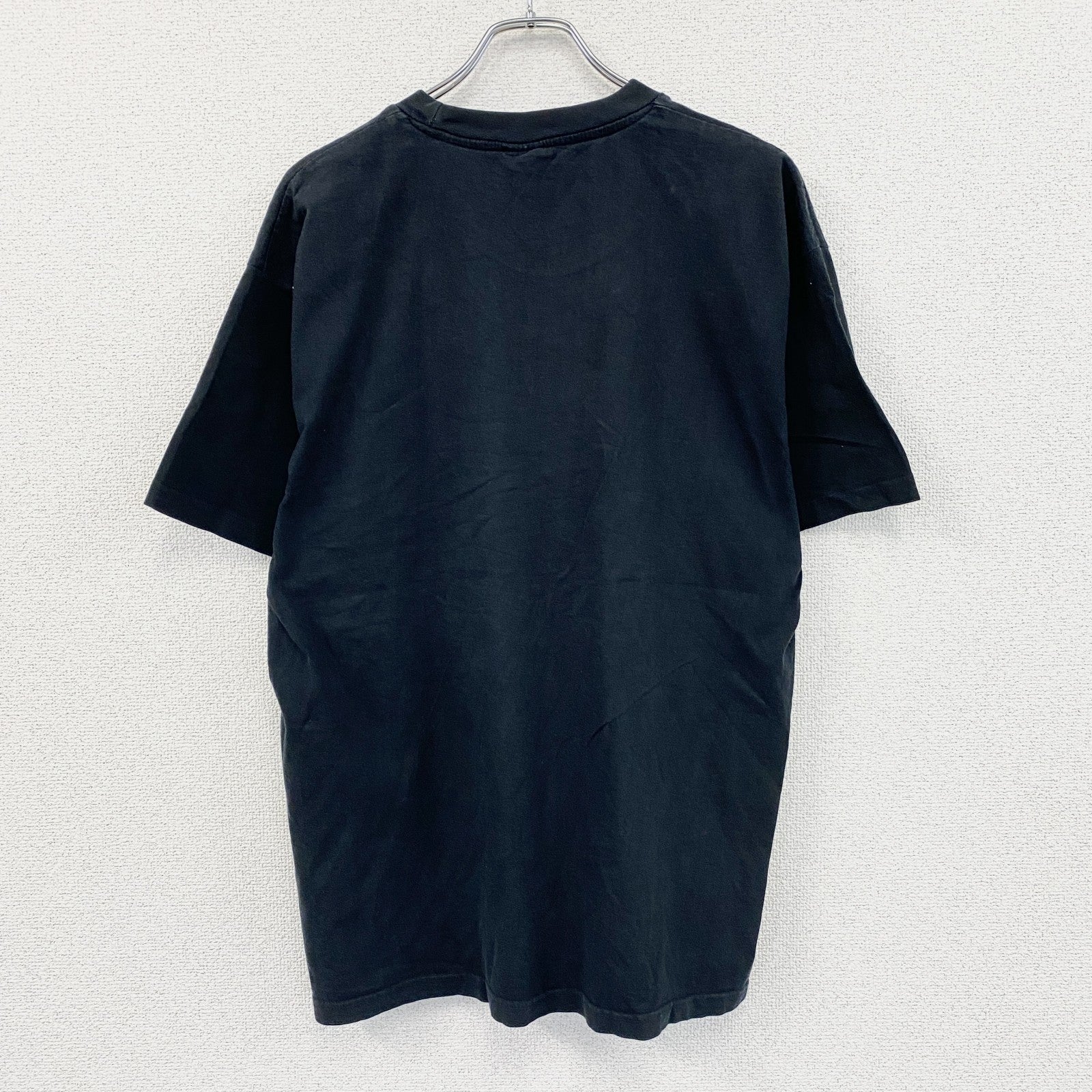 90s～　YORK　半袖プリントTシャツ　スーベニア　SAIPAN　ヴィンテージ　黒　ブラック　XLサイズ　古着