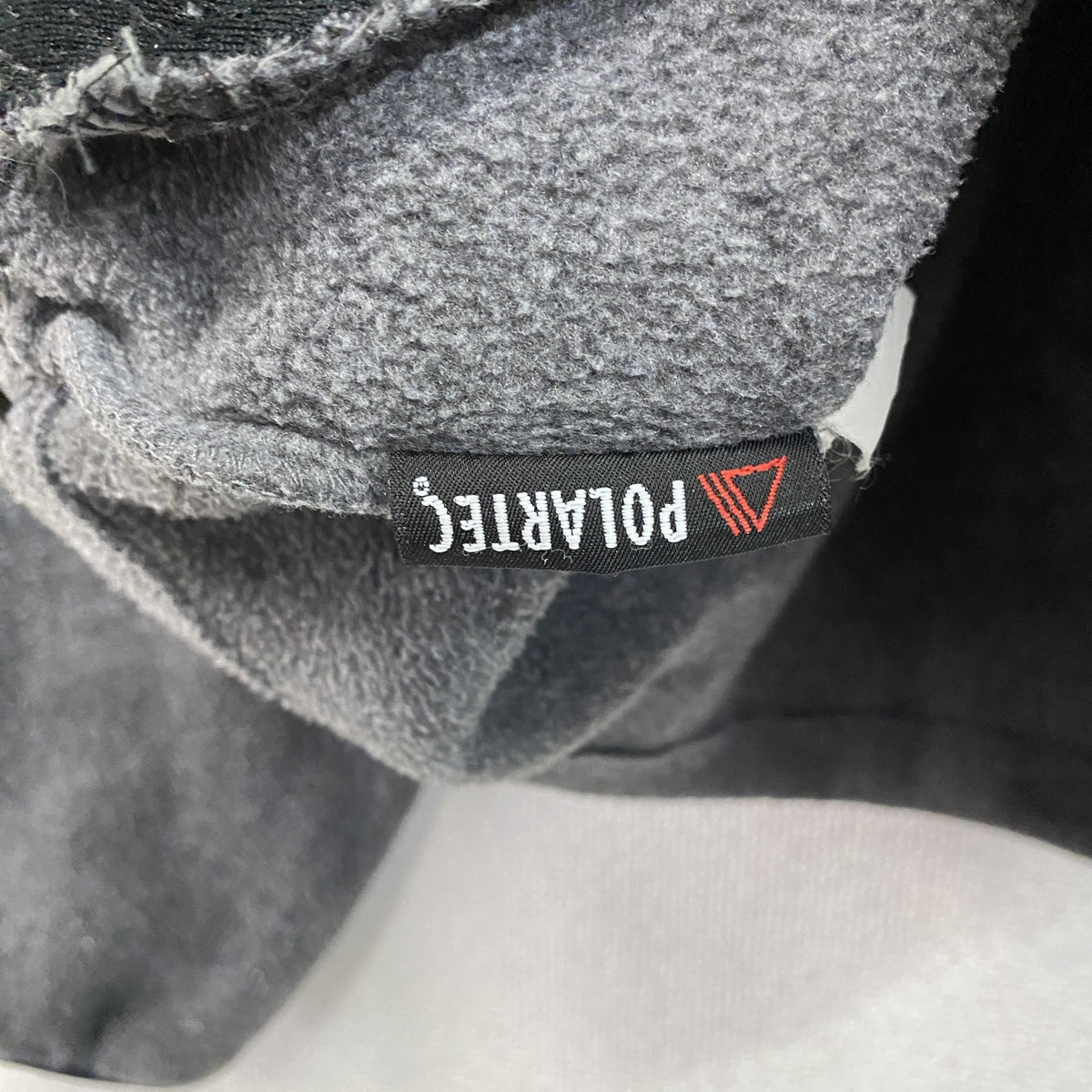 90s　Eddie Bauer　エディーバウアー　EBTEK　エブテック　フルジップフリースジャケット/ボアジャケット　ポーラテック　USA製　グレー　XSサイズ　古着