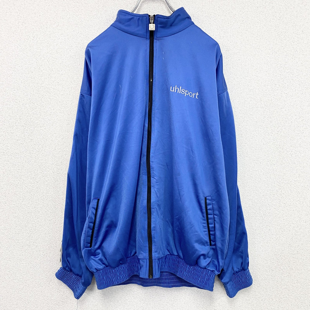 uhlsport　ウールシュポルト　トラックジャケット/ジャージ　青　ブルー　XLサイズ　古着