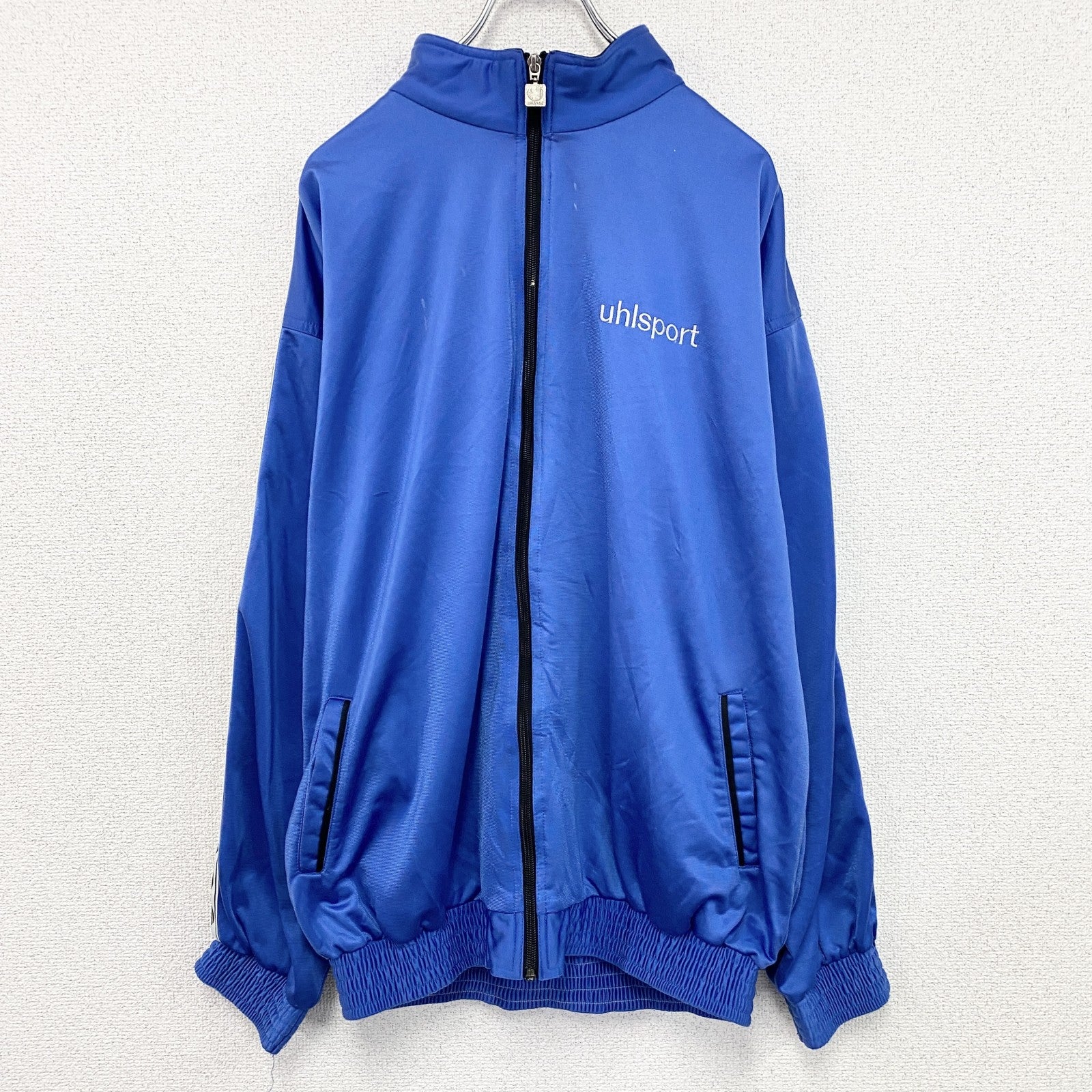 uhlsport　ウールシュポルト　トラックジャケット/ジャージ　青　ブルー　XLサイズ　古着