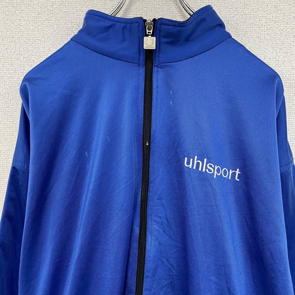 uhlsport　ウールシュポルト　トラックジャケット/ジャージ　青　ブルー　XLサイズ　古着