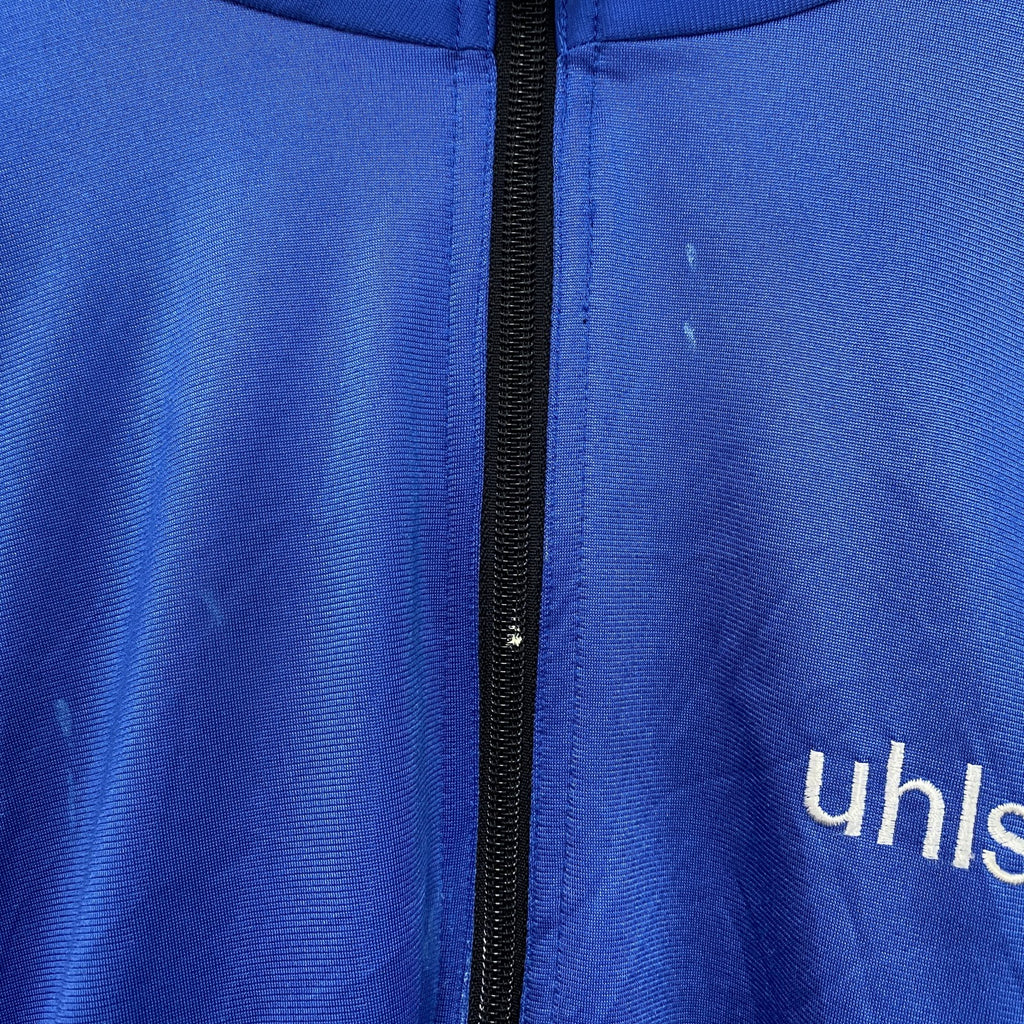 uhlsport　ウールシュポルト　トラックジャケット/ジャージ　青　ブルー　XLサイズ　古着