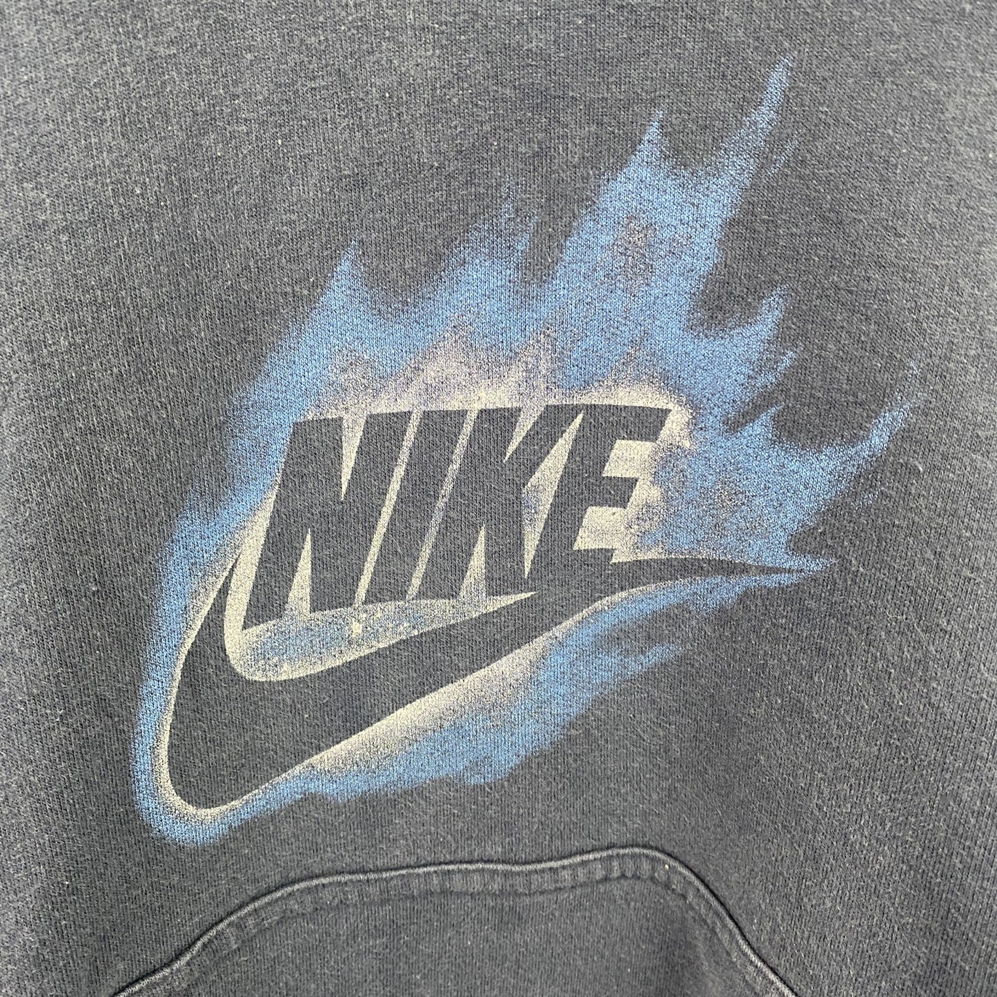 00s　NIKE　ナイキ　スウェットパーカー/フーディ　ヴィンテージ　紺　ネイビー　Lサイズ