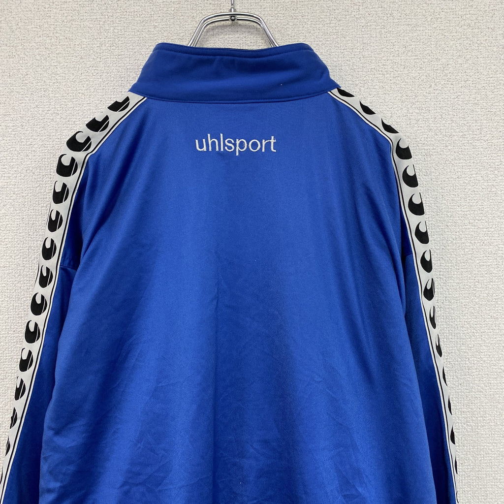 uhlsport　ウールシュポルト　トラックジャケット/ジャージ　青　ブルー　XLサイズ　古着