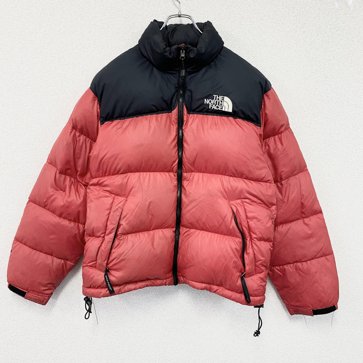 90s～00s　THE NORTH FACE　ザ・ノースフェイス　ヌプシ　ダウンジャケット　赤　レッド　Mサイズ　古着