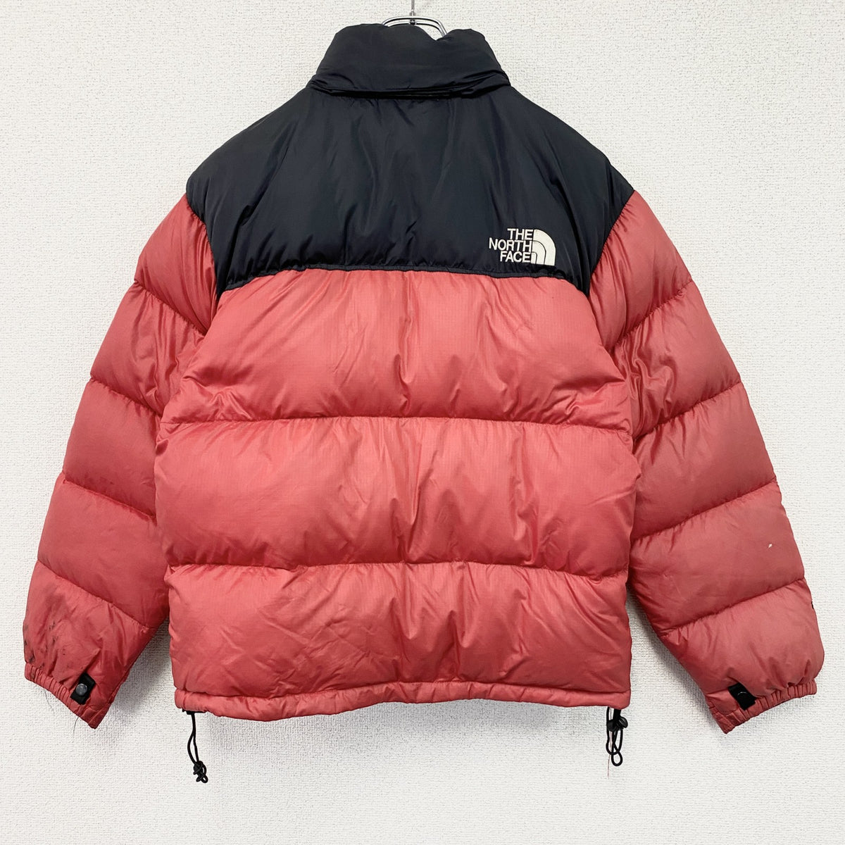 90s～00s　THE NORTH FACE　ザ・ノースフェイス　ヌプシ　ダウンジャケット　赤　レッド　Mサイズ　古着