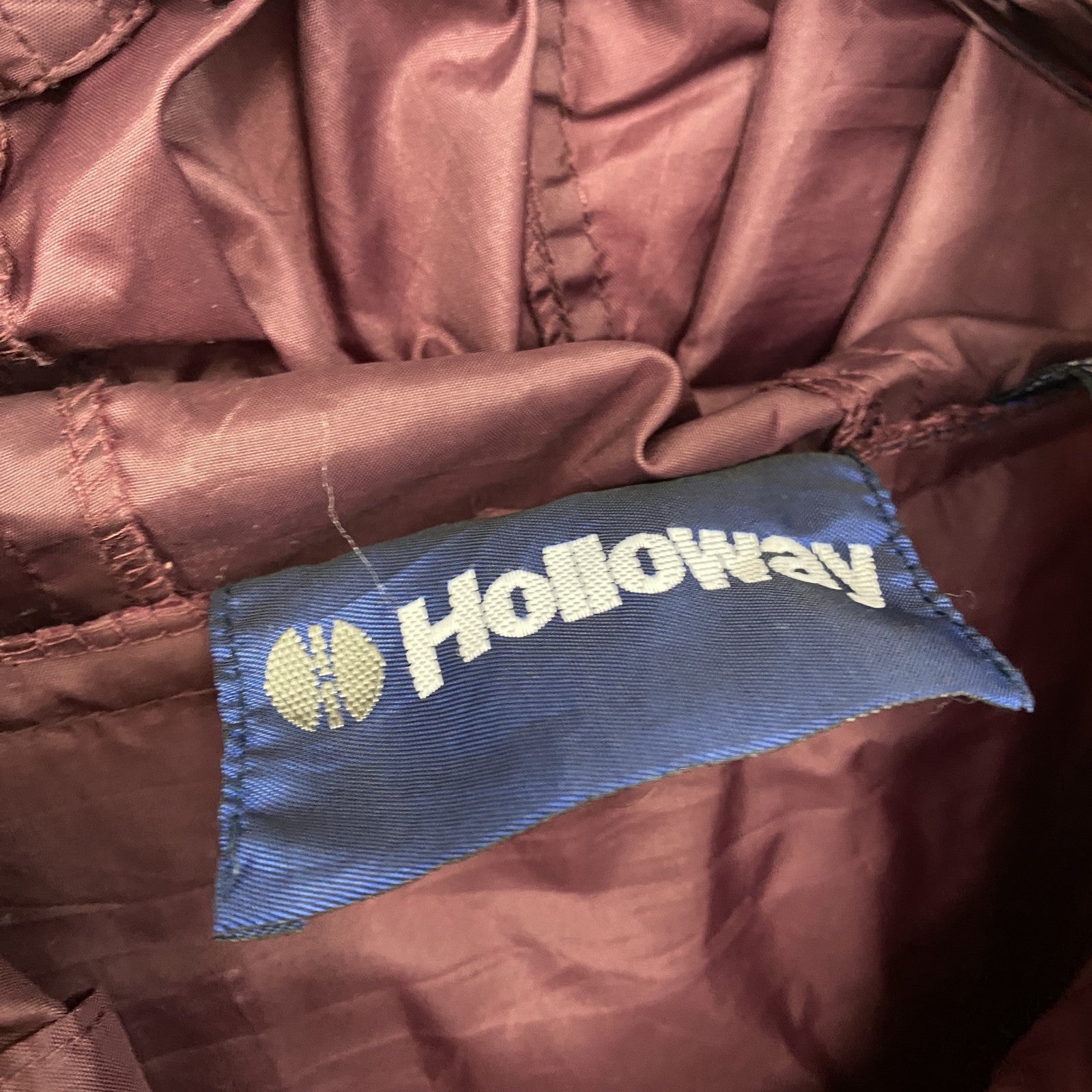 ～90s　Holloway　ホロウェイ　アノラックパーカー　ヴィンテージ　ボルドー　2XLサイズ　古着