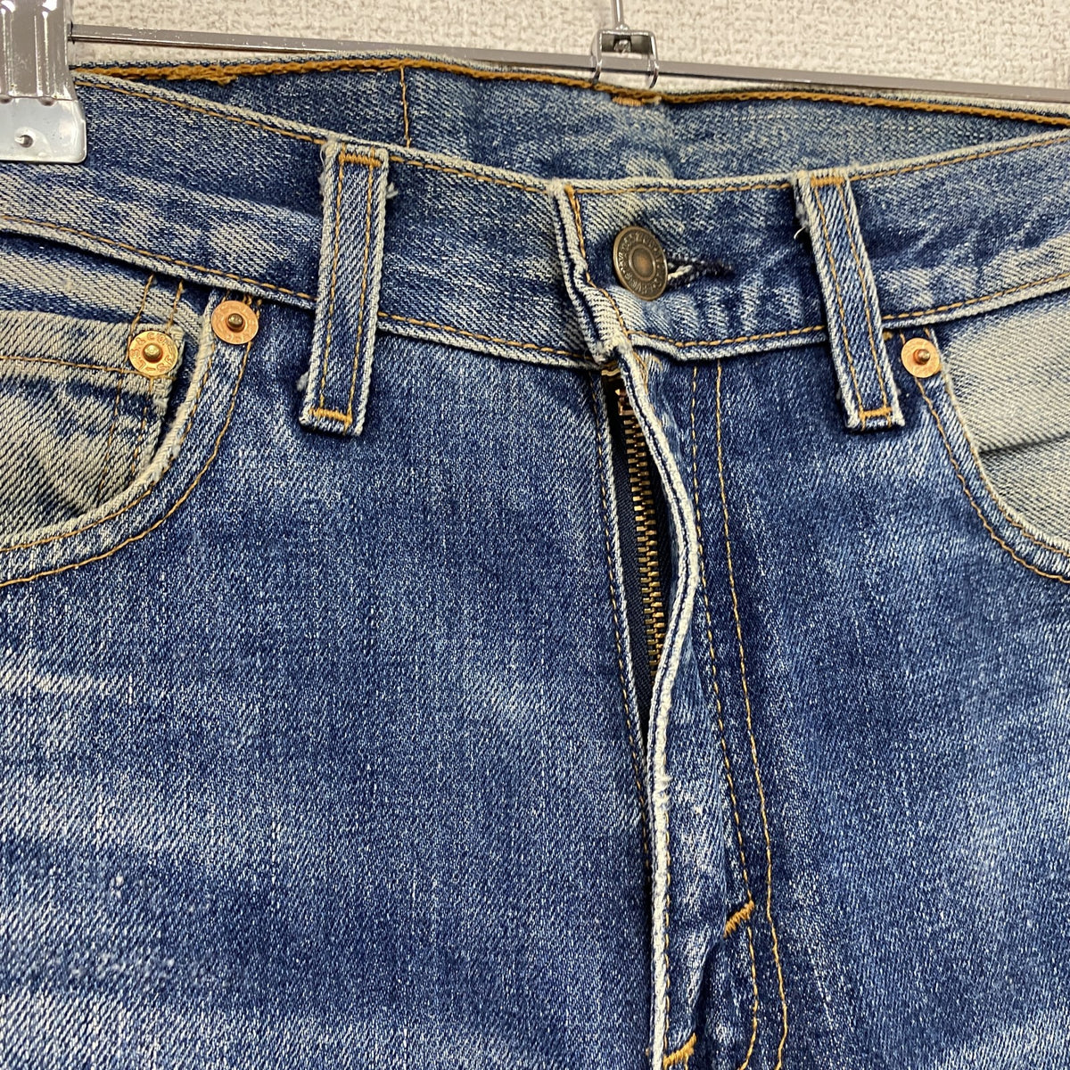 00s　Levi's　リーバイス　505-03　デニムパンツ/ジーンズ　ジップフライ　米国製　インディゴ　W28サイズ　古着