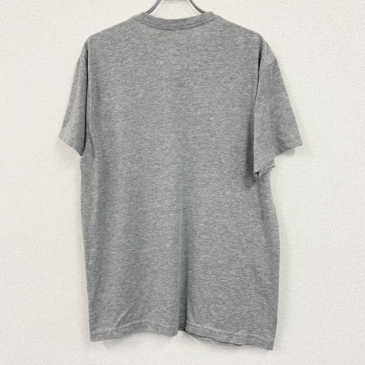 adidas　アディダス　半袖プリントTシャツ　グレー　灰色　2XL　古着