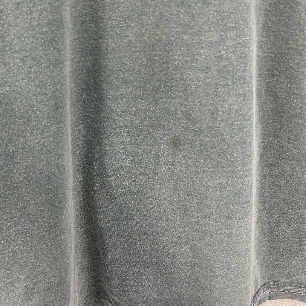 ～90s　anvil　アンヴィル　半袖プリントTシャツ　カプセルプリント　アーチプリント　3連プリント　カーキ　XLサイズ　　ヴィンテージ　古着