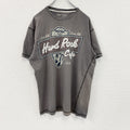 Hard Rock Cafe　ハードロックカフェ　半袖プリントTシャツ　カーキブラウン　古着