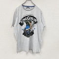 HOBGOBLIN　Wychwood Brewery　半袖プリントTシャツ　キングゴブリン　霜降りグレー　XLサイズ　古着