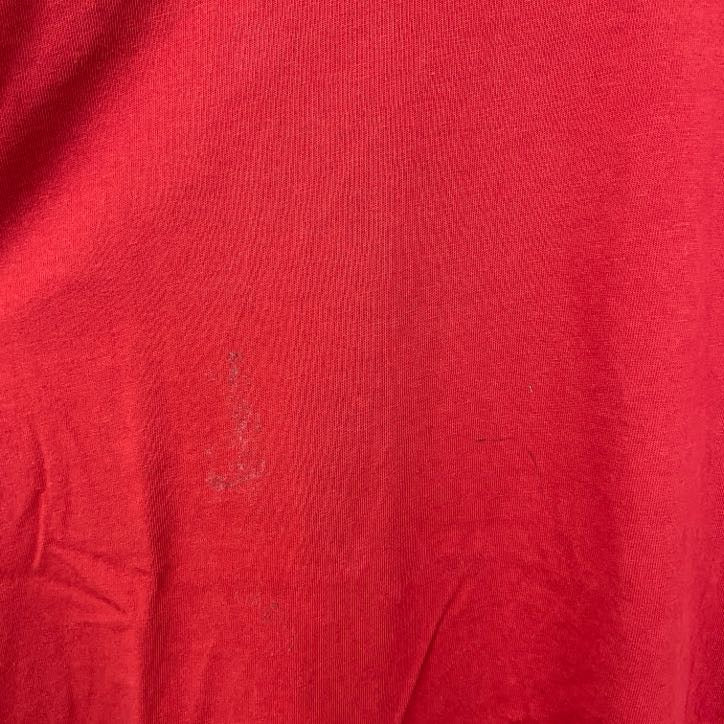 U.S.POLOASSN　ユーエスポロアッスン　長袖Tシャツ　ロンT　ワンポイントロゴ刺繍　赤　レッド　XSサイズ　古着
