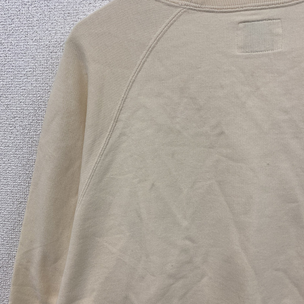 90s～　UNITED COLORS OF BENETTON　ベネトン　スウェット/トレーナー　ベージュ　48サイズ　　ヴィンテージ　古着