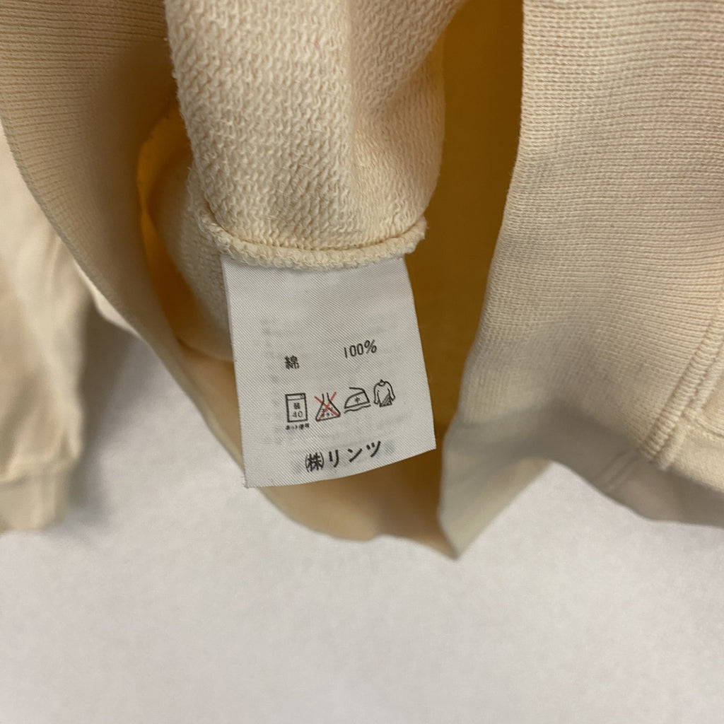 90s～　UNITED COLORS OF BENETTON　ベネトン　スウェット/トレーナー　ベージュ　48サイズ　　ヴィンテージ　古着