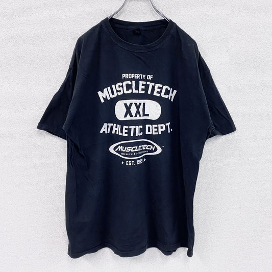 M&O Gold　半袖プリントTシャツ　黒　ブラック　XLサイズ