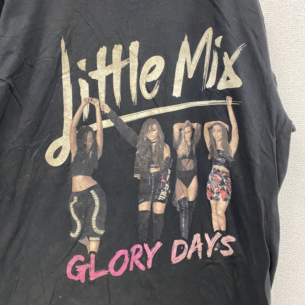 GILDAN　ギルダン　LITTLE MIX　リトルミックス　半袖プリントTシャツ　黒　ブラック　Lサイズ　古着