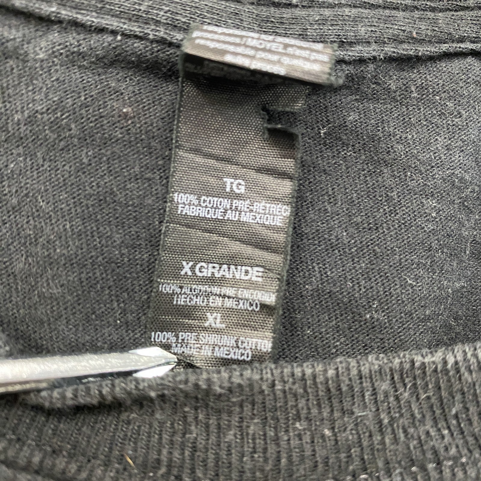 M&O Gold　半袖プリントTシャツ　黒　ブラック　XLサイズ　古着