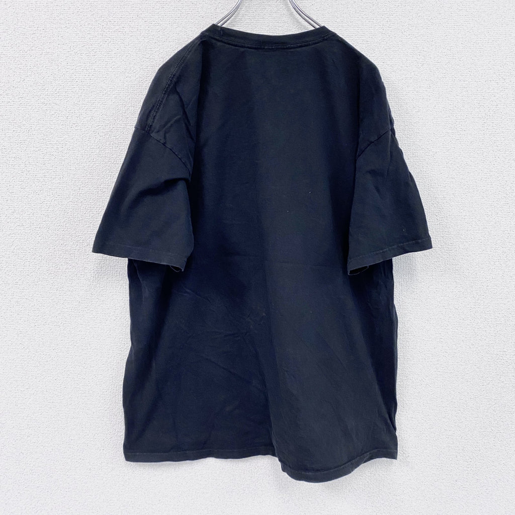 M&O Gold　半袖プリントTシャツ　黒　ブラック　XLサイズ　古着