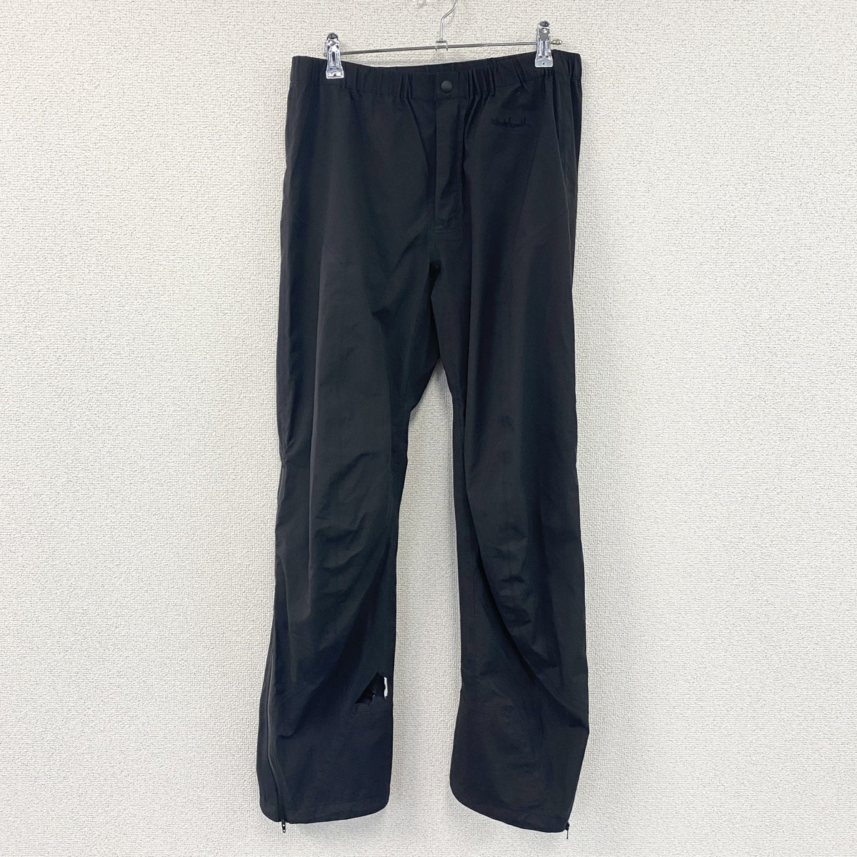 whole Earth　ホールアース　ナイロンパンツ　ウィンドパンツ　黒　ブラック　Mサイズ メンズ 古着