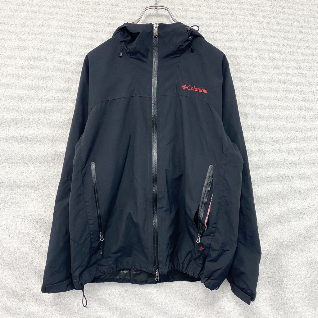 Columbia　コロンビア　デクルーズサミットジャケット　ナイロンジャケット　黒　ブラック　Mサイズ　古着
