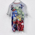 MARVEL　マーベル　アベンジャーズ　半袖プリントTシャツ　グレー　灰色　170/176サイズ　古着