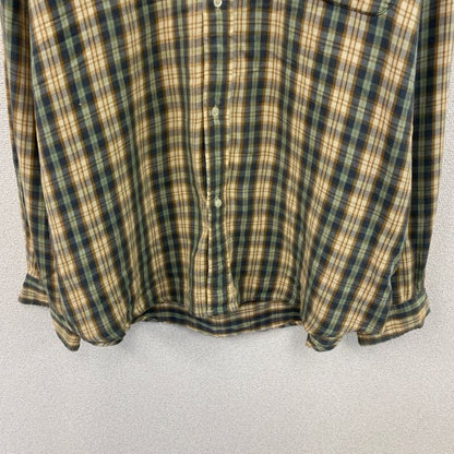 00s　Ralph　Lauren　ラルフローレン　ネルシャツ　ボタンダウンシャツ　チェック柄　マルチカラー　2XLサイズ