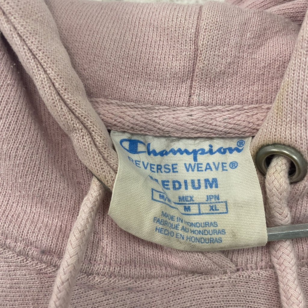 Champion　チャンピオン　リバースウィーブ　スウェットパーカー/フーディー　ピンク　Mサイズ トレーナー スウェットトップス フード付き 古着