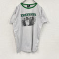 3.141592630　U2　The Joshua Tree　半袖リンガーTシャツ　バンドT　白　ホワイト　古着