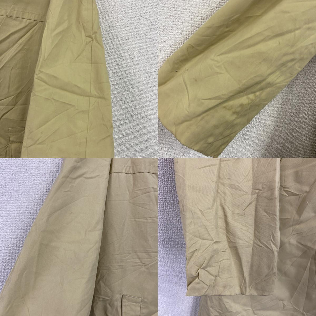 LONDON FOG　ロンドンフォグ　トレンチコート　ベージュ　14サイズ メンズ コットン ポリエステル 古着