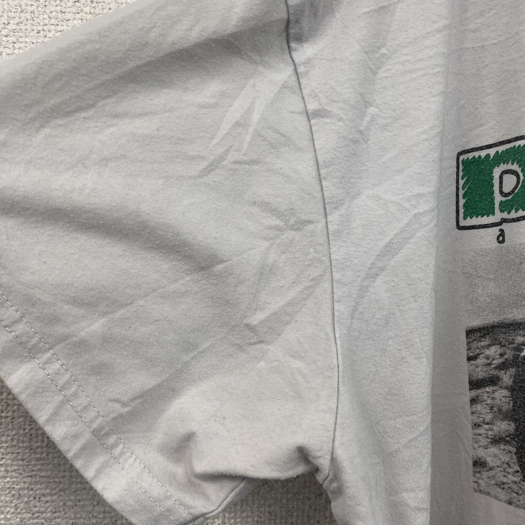 3.141592630　U2　The Joshua Tree　半袖リンガーTシャツ　バンドT　白　ホワイト　古着