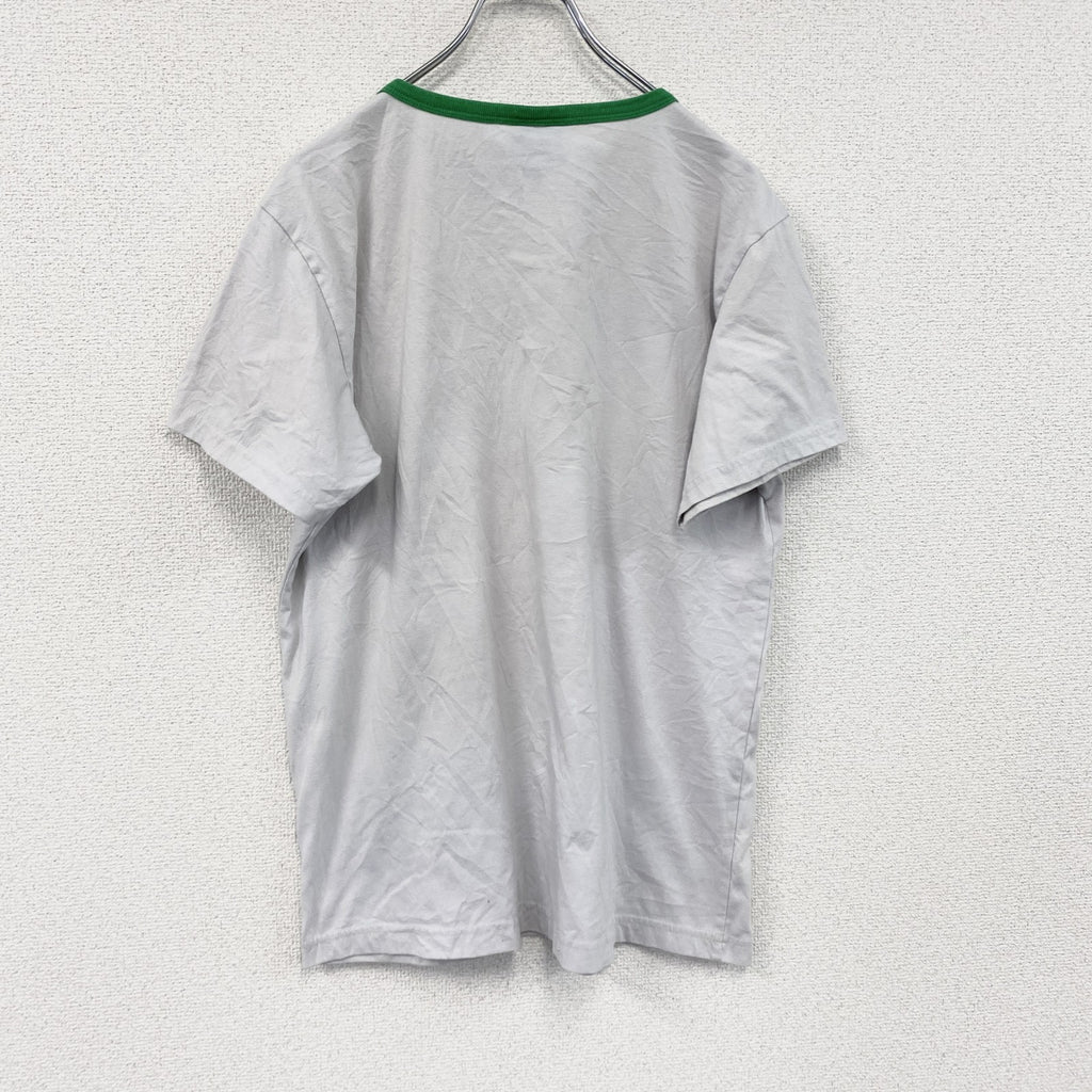 3.141592630　U2　The Joshua Tree　半袖リンガーTシャツ　バンドT　白　ホワイト　古着