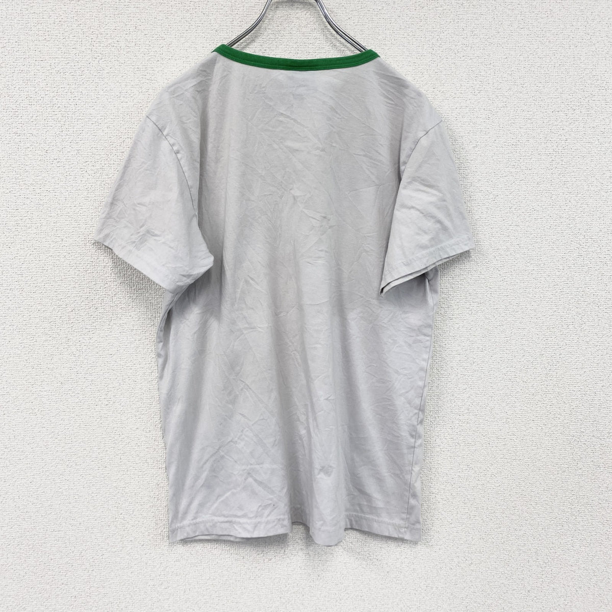 3.141592630　U2　The Joshua Tree　半袖リンガーTシャツ　バンドT　白　ホワイト　古着