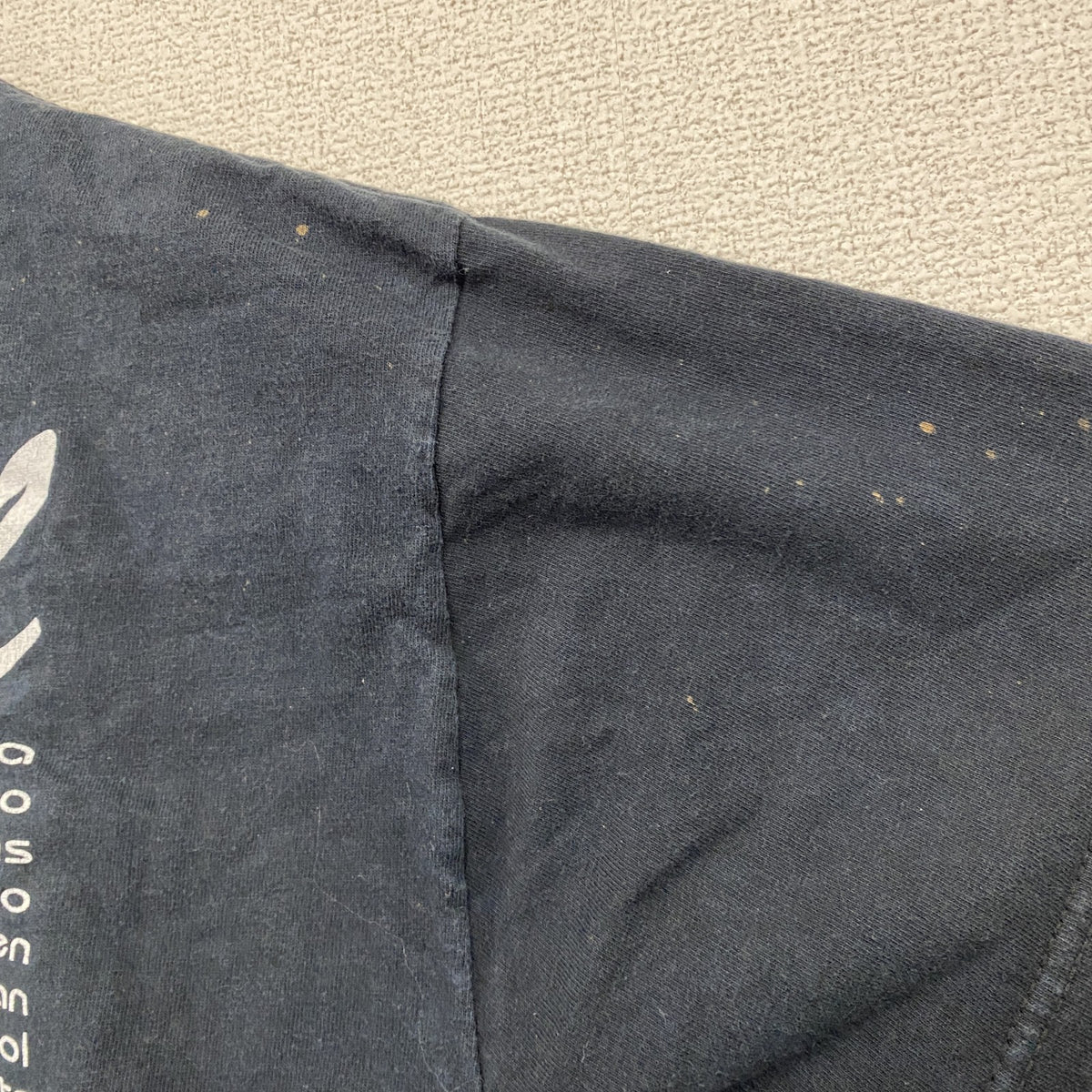 JERZEES　ジャージーズ　半袖プリントTシャツ　レーシング　黒　ブラック　Lサイズ　古着