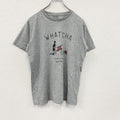 niko and　ニコアンド　半袖プリントTシャツ　灰色　グレー　Mサイズ　古着