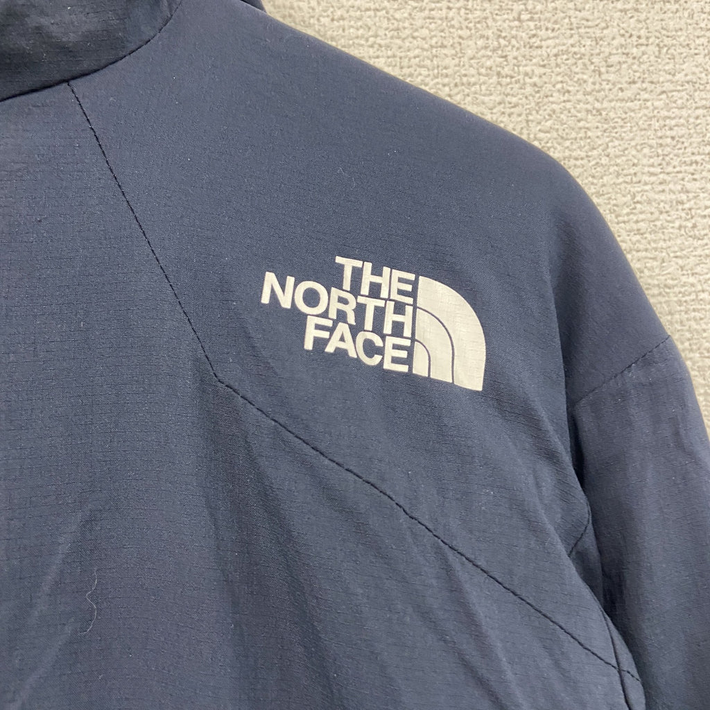 THE NORTH FACE　ザ・ノースフェイス　フルジップナイロンジャケット　リバーシブル　青　ブルー　紺　ネイビー　Lサイズ　古着