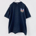 HOR　半袖プリントTシャツ　NEVER Sleep　黒　ブラック　BIGサイズ　古着