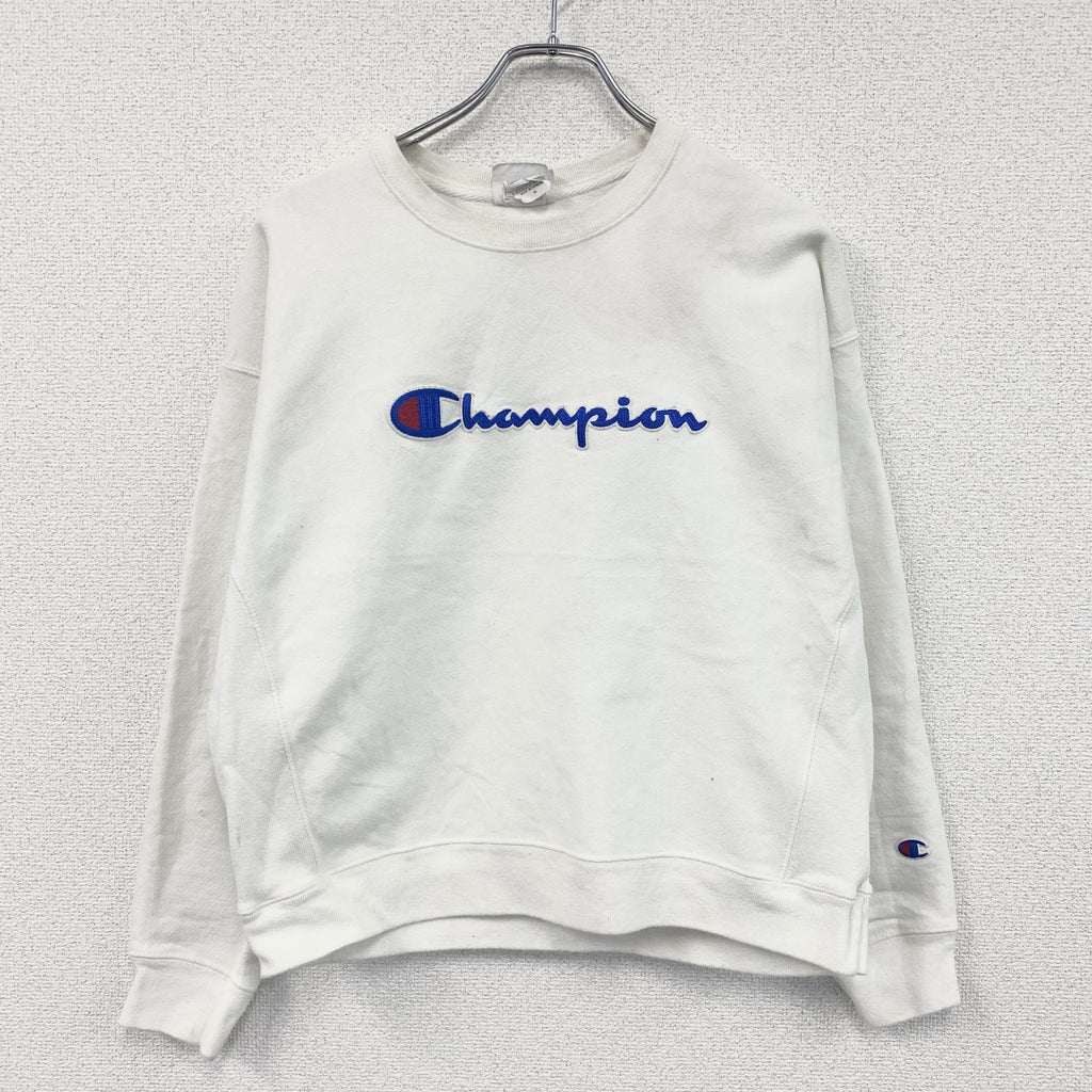 Champion　チャンピオン　リバースウィーブ　スウェット/トレーナー　白　ホワイト　XLサイズ スウェットトップス メンズ コットン 古着