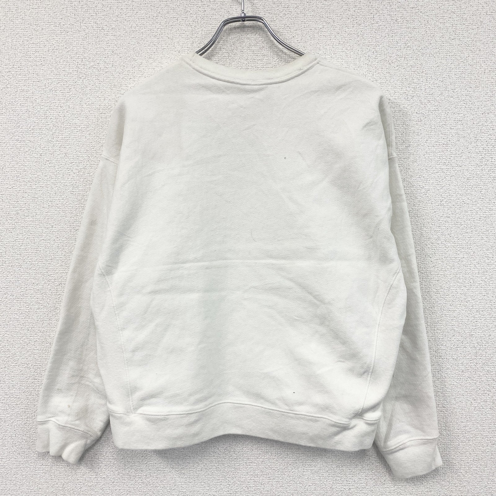 Champion　チャンピオン　リバースウィーブ　スウェット/トレーナー　白　ホワイト　XLサイズ スウェットトップス メンズ コットン 古着