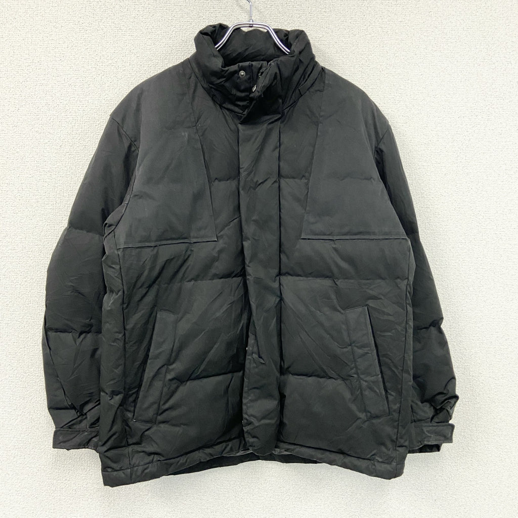 UNIQLO　＋J　ユニクロ　ダウンジャケット　ダウン90％　黒　ブラック　Mサイズ　古着